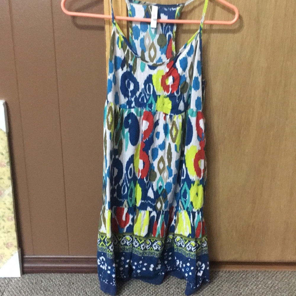 Spaghetti strap sun dress